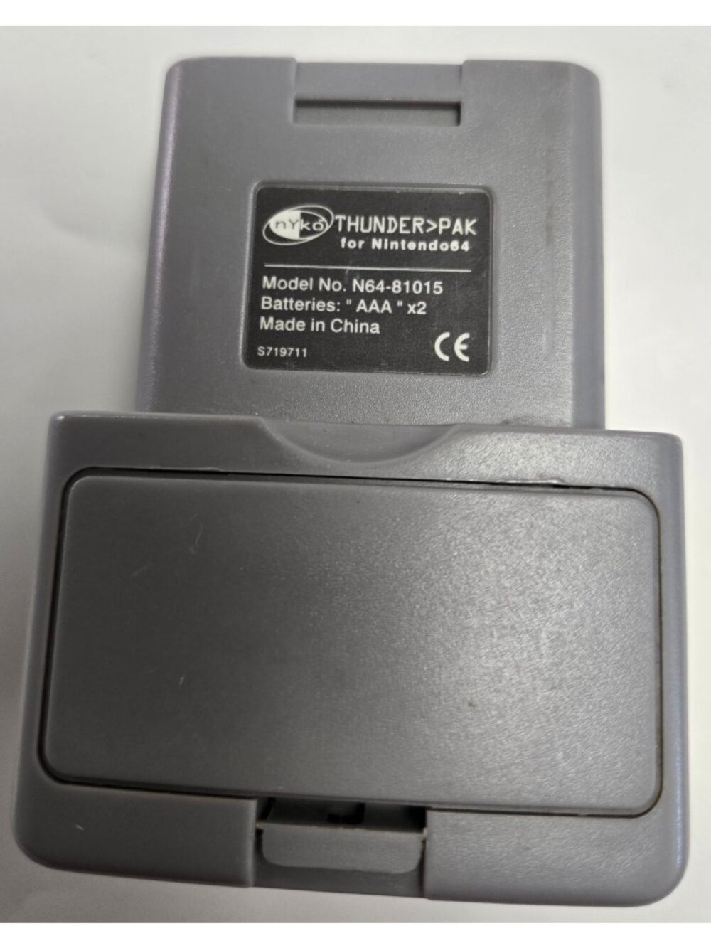 Nyko Thunder Pak For Ninetendo 64 Gaming System Expansion Slot Old School Play